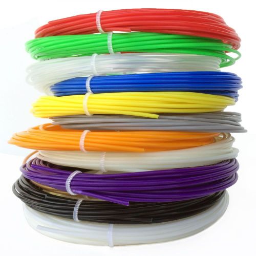 Gizmo Dorks ABS 1.75mm Filament 3D Printer Pen Refill Pack, 20 Feet Per Color W