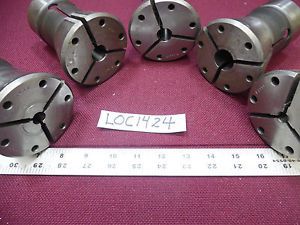 LOT OF 5 FLEX-E-ON COLLETS TOOL MAKER LOC1424