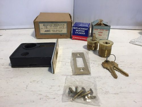 Acro welch inc. mortise deadlock - 2 1/2 backset for sale