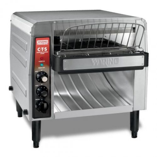 Waring cts1000b commercial heavy duty conveyor toaster 208v 1 yr warranty ul nsf for sale