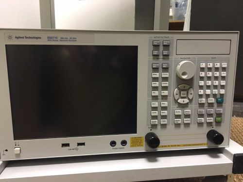 Agilent e5071c ena series network analyzer for sale