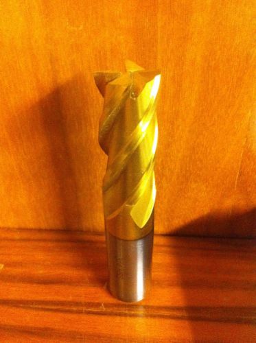 3/4     HSS ENDMILL TIN COATED  4FL NEW