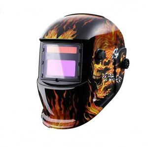 Solar Auto Darkening Adjustable Range 4/9-13 Welding Helmet Mask For Arc Mig Tig