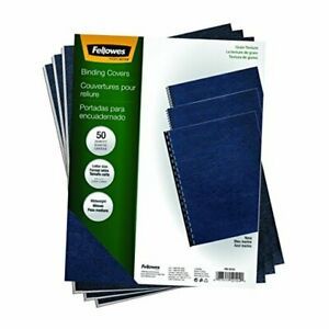 Binding Grain Presentation Covers, Letter, Navy (52124) 50 Pack