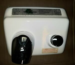 WORLD DRYER CORPORATION ELECTRIC HAND DRYER MODEL A, 115v PORCELAIN