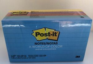 POST-IT 6355AU Note,Post-It3&#034;X5&#034;Ruled,Ult,PK5