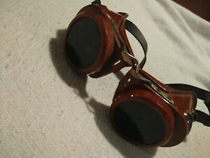 vintage welding goggles