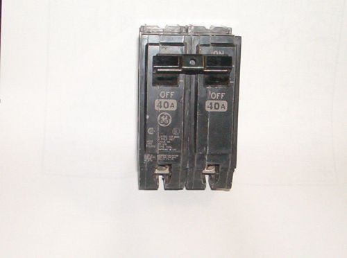 New GE THQL2140 40 Amp Circuit Breaker  NOS Same Day Free Shipping