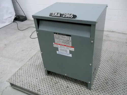 Square D 15 KVA 3 Phase 15T6H Transformer (TRA2966)