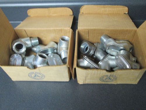 Lot of 15 New MFL-75 Appleton Pull Elbow Joint MFL75