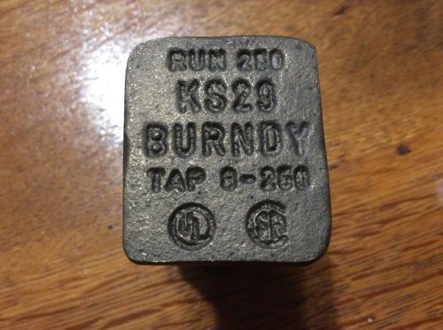 Burndy KS29 Tap 8-250 Run 250