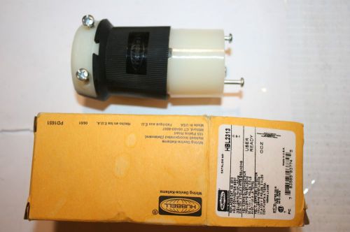 HUBBELL TWIST LOCK Connector 125VAC 20A L5-20R 2P 3W 1PH