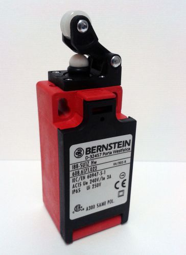 BERNSTEIN 188-SU1Z Hw Safety Limit Switch w. Roller Lever Actuator 608.6171.022