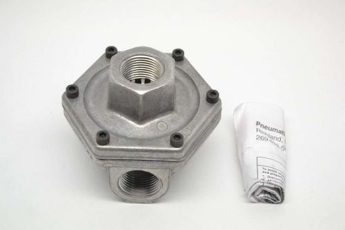 NEW PARKER 0R75B 3 PORT PRESSURE RELIEF 150PSI 3/4IN EXHAUST VALVE B402564