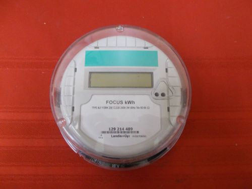 Landis &amp; Gyr Inc FOCUS AX Single Phase WATTHOUR METER Type ALF Form 2SE