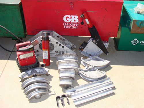 2 gb gardner bender pipe benders greenlee *gr8cond* nr for sale