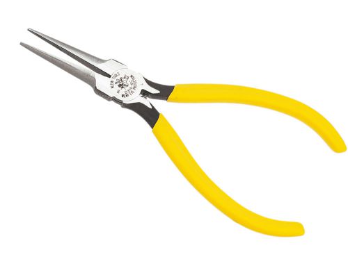 Klein d301-6c standard 6&#034; long nose pliers for sale