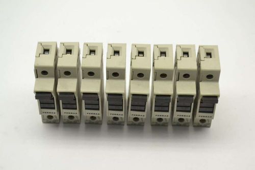 LOT 8 FERRAZ G081219 ST10 32A AMP 1P POLE 690V-AC FUSE BLOCK HOLDER B383441