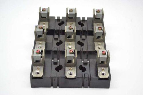 LOT 3 ALLEN BRADLEY MIX X-410710 X-400656 100A AMP 600V-AC FUSE HOLDER B417472