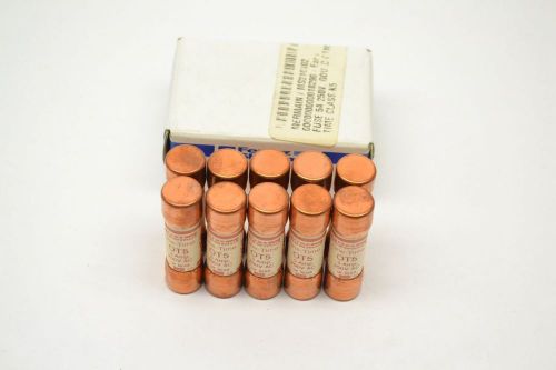 New ferraz shawmut ot5 one-time class rk5 5a amp 250v-ac fuse b402585 for sale