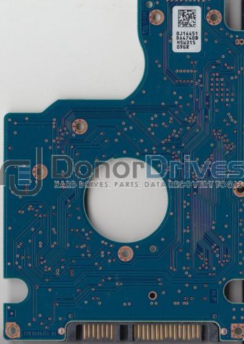 HTS541075A9E680, 0J14451 DA4740D, 0J26332, DA5218, Hitachi SATA 2.5 PCB + Servic