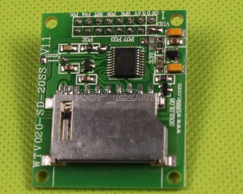 Wtv020-sd-20ss mp3 voice module u-disk audio player sd card voice module for sale