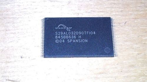 S29AL032D90TFI04 3V/3.3V 32Mbit 4M/2M x 8bit/16bit 90ns 48-Pin (50 PER)