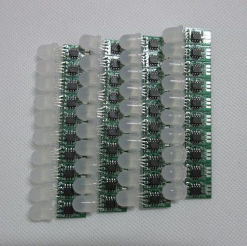 200pcs 8mm WS2811 Pixel node Module Light No Wire Addressable Non-waterproof