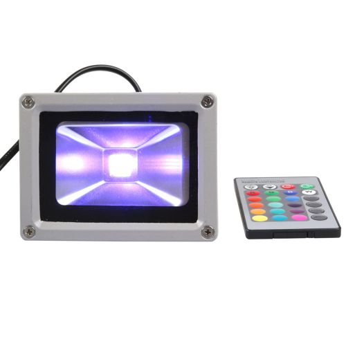 Outdoor 30w rgb led flood light landscape garden lamp ip65 waterproof+24key ir for sale