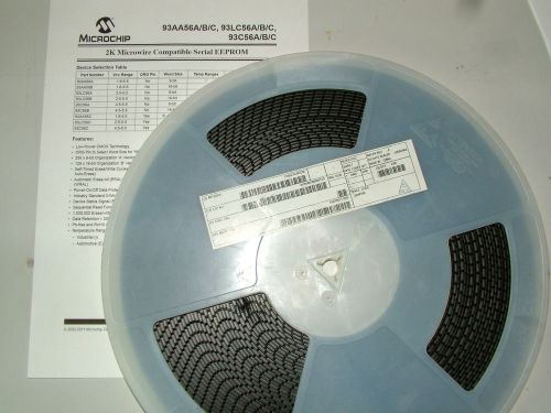 SMT SMD REEL MICROCHIP 93AA56CT 3300QTY READ