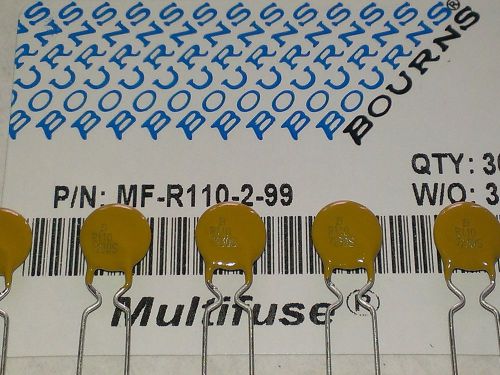 [50 pcs] Bourns 1,10A(1100mA)  Resettable Fuse (Multifuse) 30V MF-R110