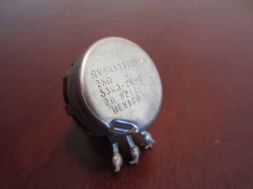 Clarostat RV4NAYSD202A 2k Ohms 53C3-2K-S 20 9211 Potentiometer