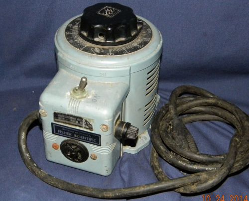 Powerstat 3pn116b 0-140 v, 10 amps, 1.4 kva, variac transformer fisher tested for sale