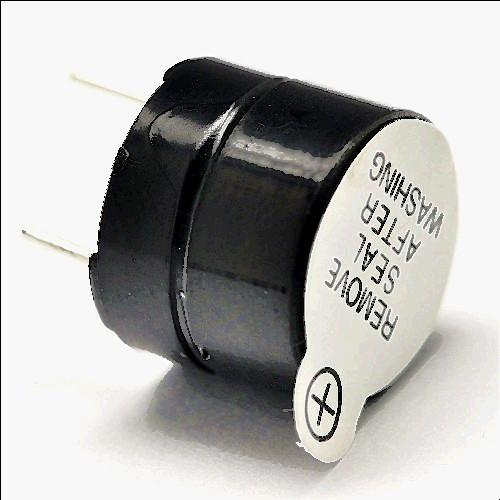 2300/2 for sale, 10pcs active buzzer 12mm 12v magnetic long continous beep tone alarm ringer