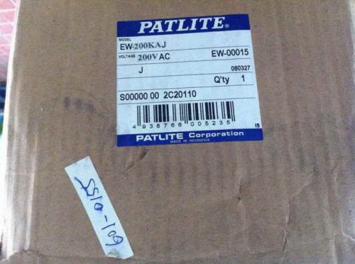 Patlite EW-200KA 200V 12W Electronic Alarm Buzzer