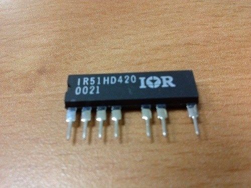 IR51HD420 IR IC HALF BRIDGE SELF-OSC 9-SIP Q&#039;TY:2PCS/LOT