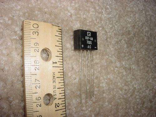 General Instrument Bridge Rectifier 400 VDC at 2 Amps