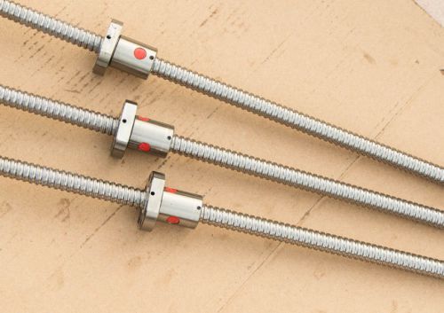 3 new anti bachlash ballscrew 1605-300/650/650mm-c7 cnc end unmachined(a) for sale