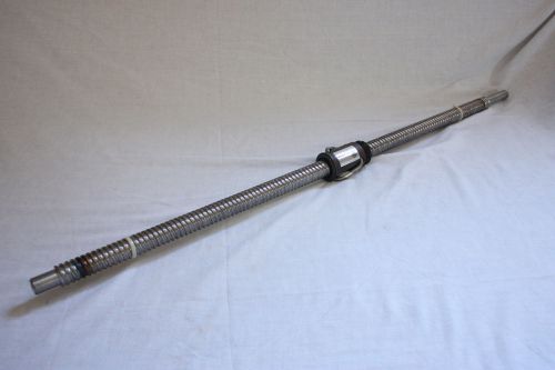 Warner Electric Precision CNC Ball Screw 37-18/&#034; Long with a 1&#034; Diameter