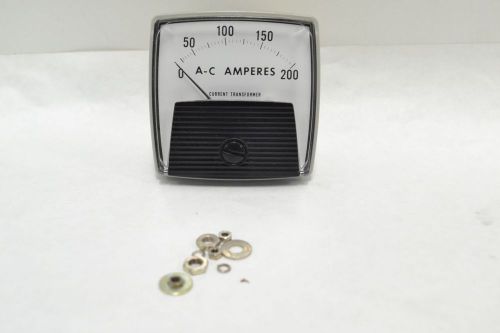 Psc 250240lsrl8 0-200 a-c amperes meter ammeter b280694 for sale