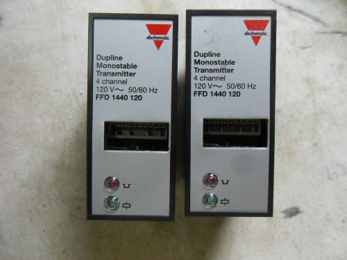 (S1-4) 2 NEW ELECTROMATIC FFD1440120 MONOSTABLE TRANSMITTER