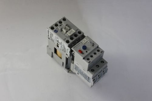 ALLEN BRADLEY CONTACTOR W/OVERLOAD RELAY 100-C09D-400 193-ED1CB 24VCOI(S9-1-71E)