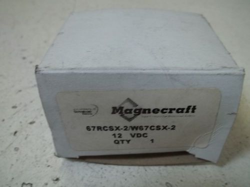 Magnecraft 67rcsx-2/w67csx-2 relay *new in a box* for sale