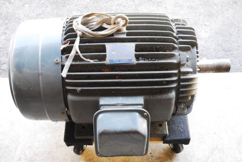 Teco Westinghouse Motor Co. MAX E1 30 HP MOTOR 230/460VAC 60HZ 1765 RPM 3 Phase