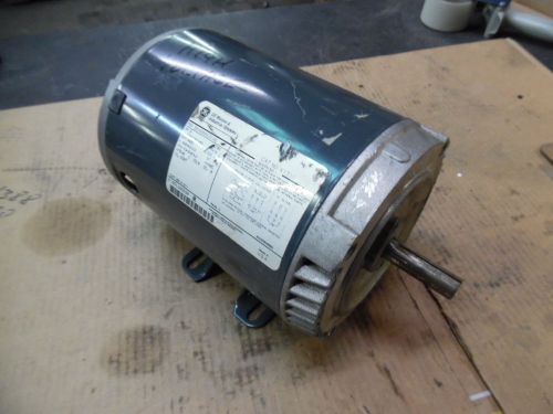 Ge motor, cat#k1311, 2 hp, v 208-230/460, rpm 3450, fr 56c, sn:wpl080588, used for sale