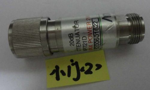 Anritsu MP721D 20dB ATTENUATOR MP721D MAX POWER 2W DC12GHz