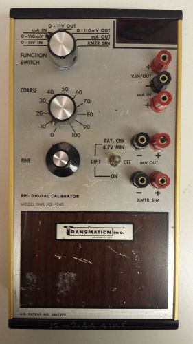 Transmation 1040 - PPS Digital Calibrator