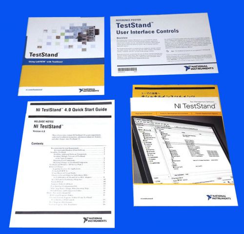 National Instruments TestStand Management / Development Software / No Code AS-IS