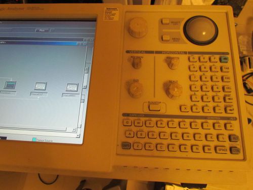 Tektronix TLA715 TLA 715 Logic Analyzer w/ probes &amp; 2x TLA7N2 modules