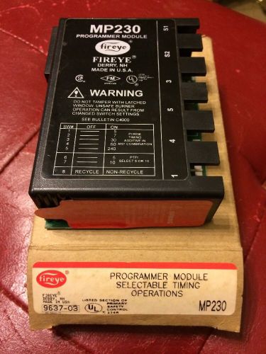 Fireye MP230 Programmer Module New Old Stock